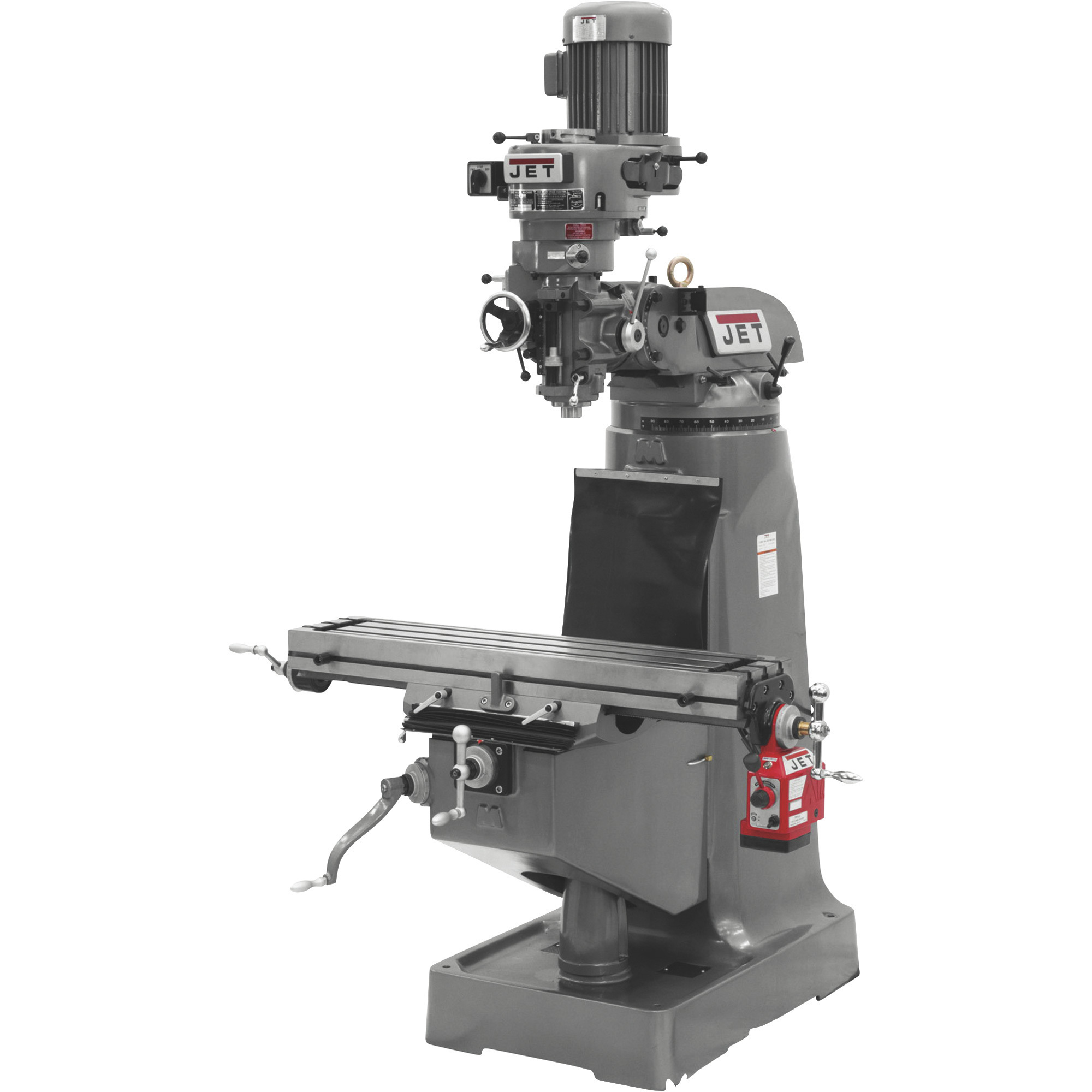 JET Vertical Milling Machine, 8-Speed, 2 HP, 115/230V, Model# JTM-2
